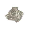 Miniatyrbild 4 av 5: Staffordshire Bull Terrier, Staffik, Staffi - halsband med hund, silverpläterat hänge för en hundälskare, subtila smycken från Art-Dog