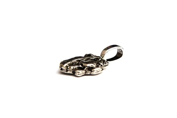 Shar Pei II - halsband med hund, silverpläterat hänge för en hundälskare, subtila smycken från Art-Dog