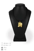 Miniatyrbild 6 av 6: Shiba Inu - halsband med en hund i presentask, guldpläterat hänge för en hundfantast, iögonfallande Art-Dog-smycken