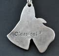 Miniatyrbild 4 av 8: Skotsk terrier, Aberdeen Terrier I - halsband med en hund i presentask, silverpläterad medaljong för en hundfantast, iögonfallande hänge från Art-Dog