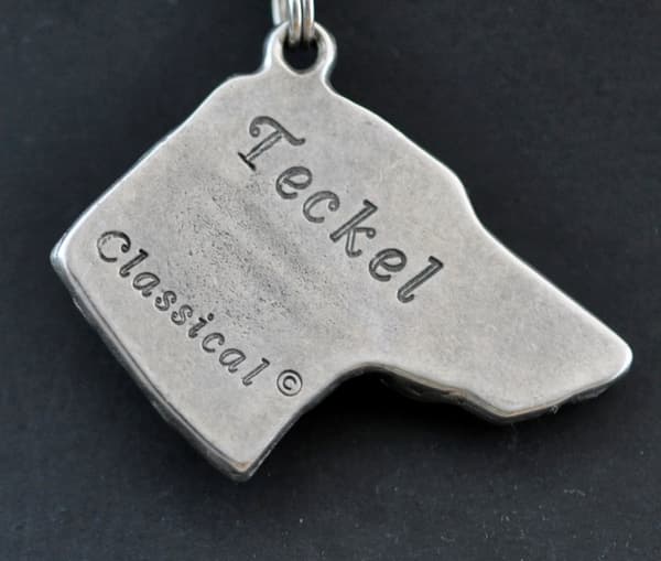 Tax I - ett halsband med en hund i en presentask, en silverpläterad medaljong för en hundfantast, ett iögonfallande Art-Dog-hänge