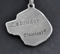 Miniatyrbild 4 av 8: Labrador Retriever - ett halsband med en hund i en presentask, en silverpläterad medaljong för en hundfantast, ett iögonfallande hänge från Art-Dog