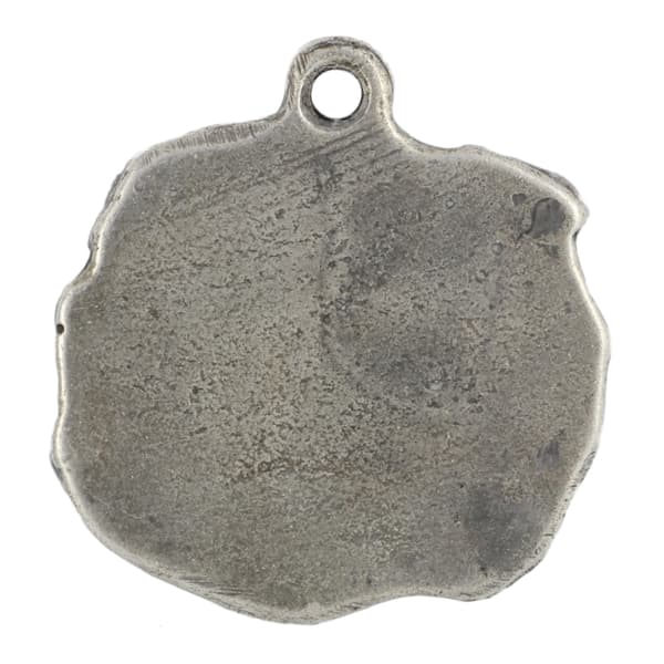 Kissa - kaulakoru kissalla lahjarasiassa, hopeoitu medaljonki kissafaneille, katseenvangitsija Art-Dogin riipus