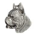 Pikkukuva 7 / 8: Boxer, Boxer - kaulakoru koiran kanssa, koiran riipus hopeaketjussa, ainutlaatuiset Art-Dog korut