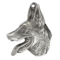 Miniatyrbild 7 av 8: Afrikansk vinthund, Azawakh I - halsband med en hund, hundhänge på en silverkedja, unika Art-Dog-smycken
