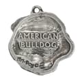 Pikkukuva 8 / 8: Amerikkalainen bulldog - kaulakoru koiran kanssa, koiran riipus hopeaketjussa, ainutlaatuiset Art-Dog-korut