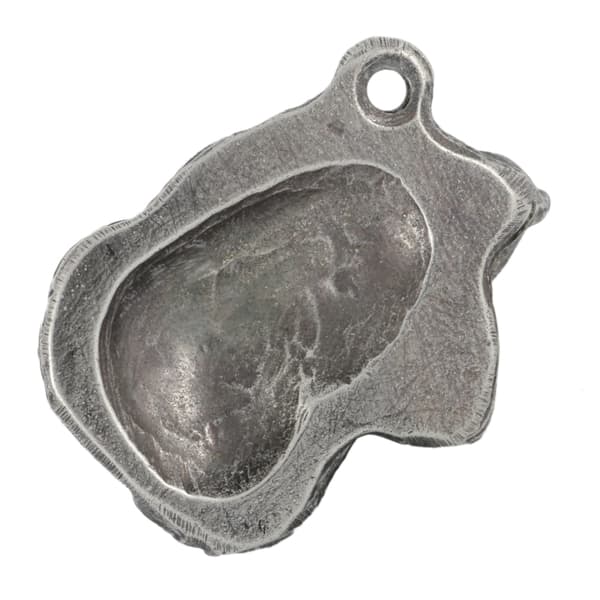 Schnauzer, Schnauzer IV - halsband med en hund, hundhänge på en silverkedja, unika Art-Dog-smycken