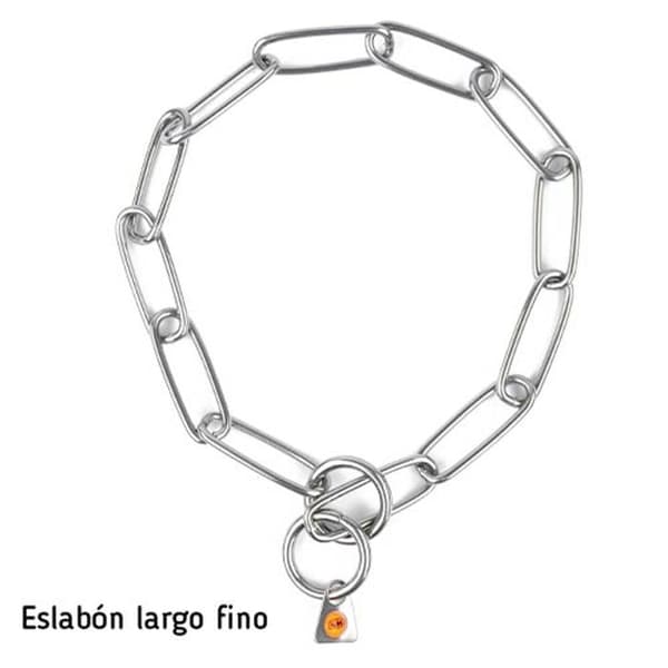 Halsband i rostfritt stål - HS Tyskland - 39 cm - Silverfärgad - Unisex - Vattentålig