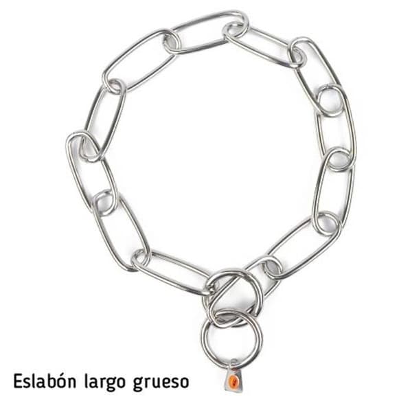 Halsband i rostfritt stål - HS Tyskland - 39 cm - Silverfärgad - Unisex - Vattentålig