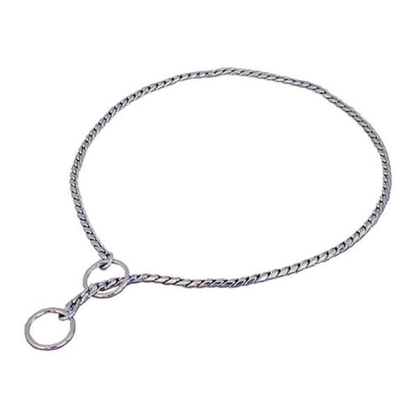 Kedja halsband Maximum Elegance silver 5mm. x 73cm. KROM SILVER KROM