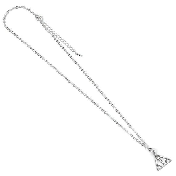"Pendentiv - Harry Potter - Relikerna från döden - Pläterad silver - 40 cm - Unisex"