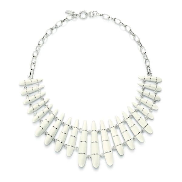 Halsband - Folli Follie - 3N0F063W - Silver - Kristall - Dam