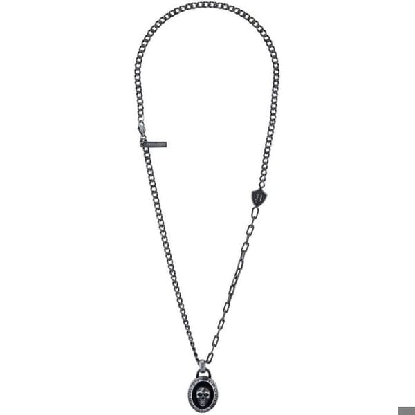 Collier - Polis - PEAGN2212112 - Rostfritt stål - Silverfärgad - Man