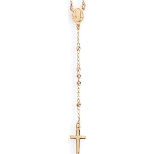 Halsband - AMEN - CRO25R - Argent 925 - Justerbar 50-70 cm - Kvinna