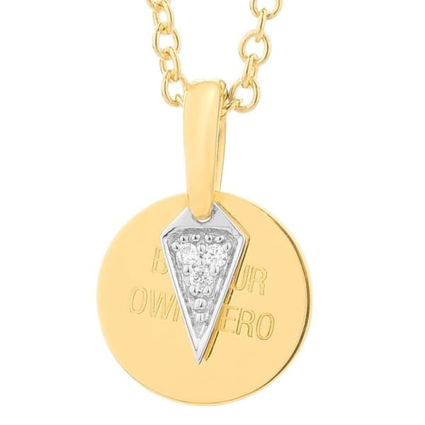 Collier - Hemlighet - P7215CDAWWC93 - Metall - Guld - Kvinna