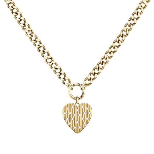 Collier - MORELLATO - Mod. INCANTO - Rostfritt stål förgyllt - Guld - Dam