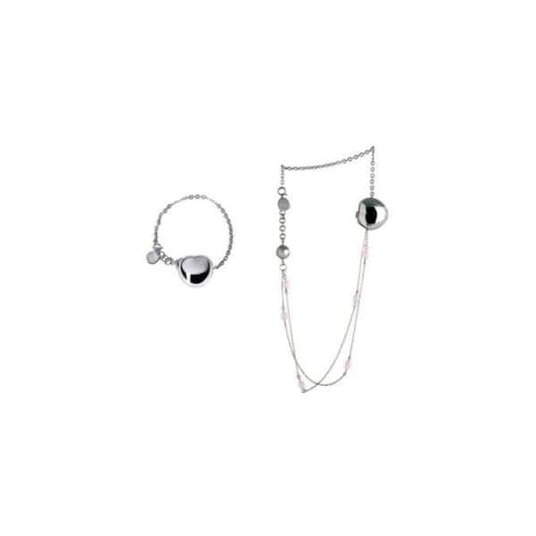 BREIL JEWELS BLOOM Collection- 2 i 1: Bracciale - Collana / Armband - Halsband 19cm