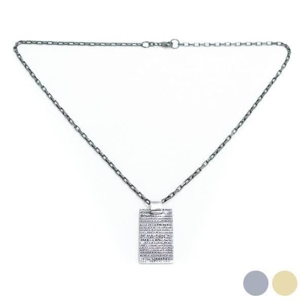 Pendentiv för kvinnor - Demaria - DMHRC002 - Silverfärgad - Stål - 45 cm