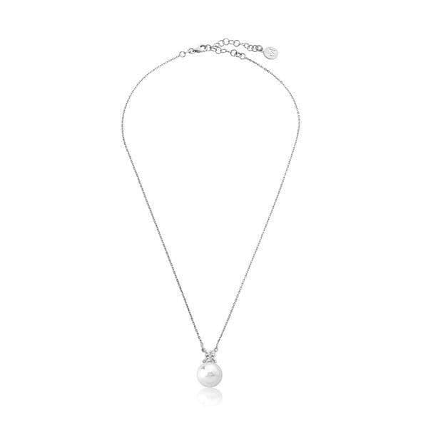 Halsband - MAJORICA - Silver - 42-47cm - Kvinna - Tidlös elegans
