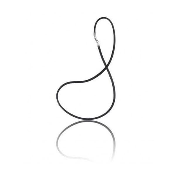 Collier - Time Force - TJ1113C0170 - Läder - Silver - 45 cm