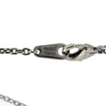 Miniatyrbilde 4 av 7: Pre-owned Louis Vuitton Brass Ruthenium Vivienne Pendant Necklace Silver