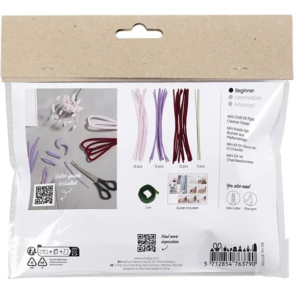 MINI DIY KIT BLOMMOR AV PIPRENSARE LILJA