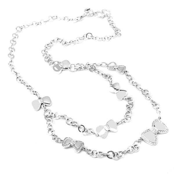 Halsband - Folli Follie - 3N8F175C - Rostfritt stål - Silver - 45CM