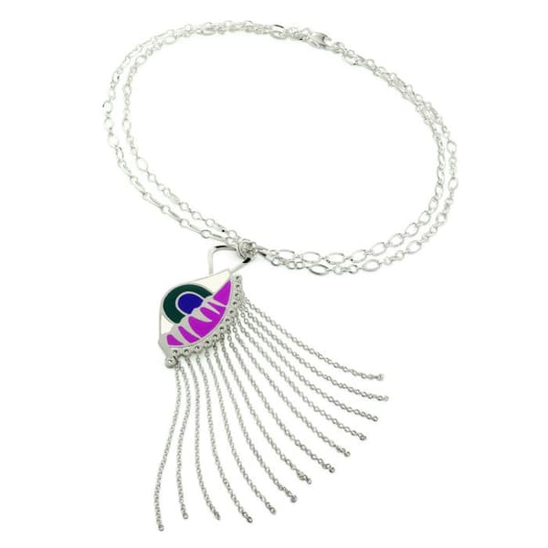 Collier - Folli Follie - 3N0F010EPX - Silver - Kvinna - Tidlös elegans