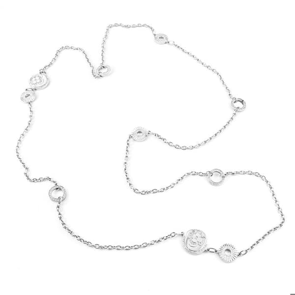 Halsband - Folli Follie - 3N8F182C - Rostfritt stål - Silverfärgad - 45 cm