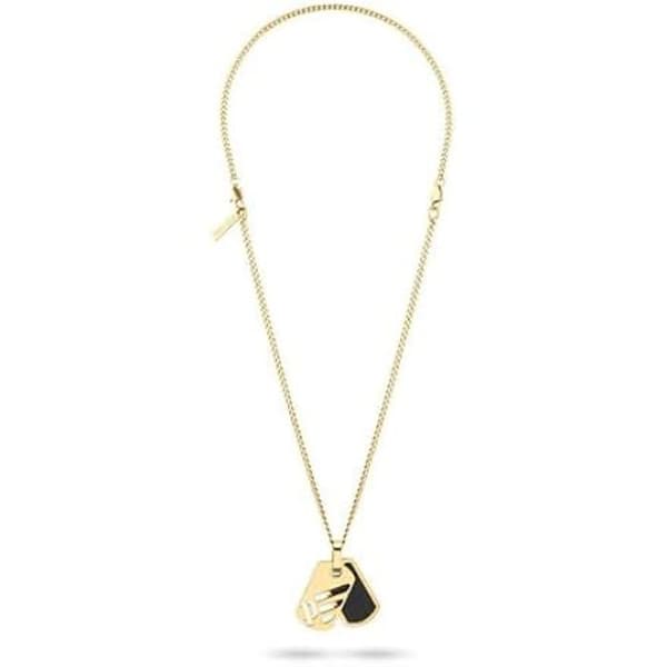 Halsband - POLIS - Rostfritt stål - För män - Eleganta smycken - Perfekt present