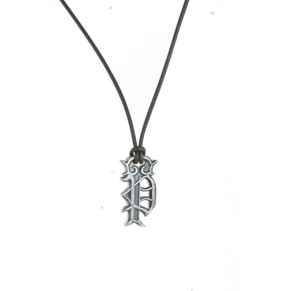 Herrhalsband - Polis - PJ.21917PLE/02 - Brunt läder - Längd 48-69 cm - Vintagehänge