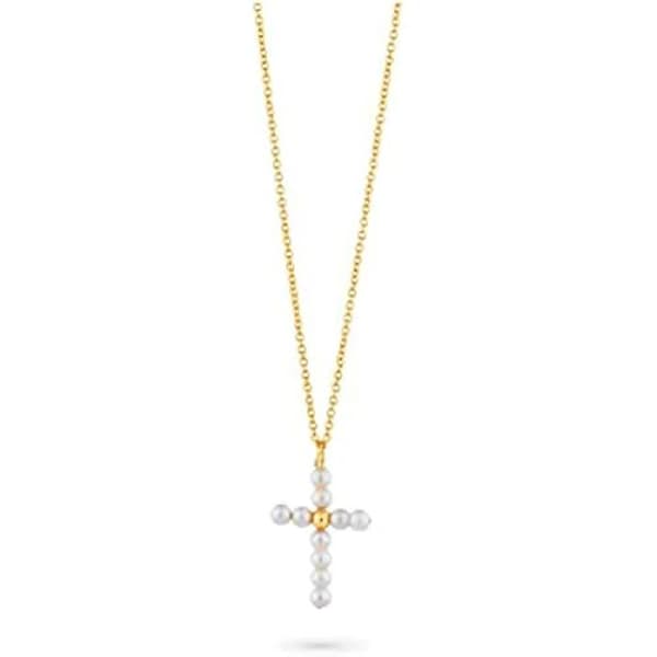 Halsband - RADIANT - Modern och elegant design - Rostfritt stål, Läder, Keramik