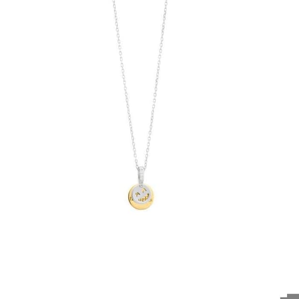 Collier - Hemlighet - P7160CDAWWC93 - Silver - Kristall - Guld