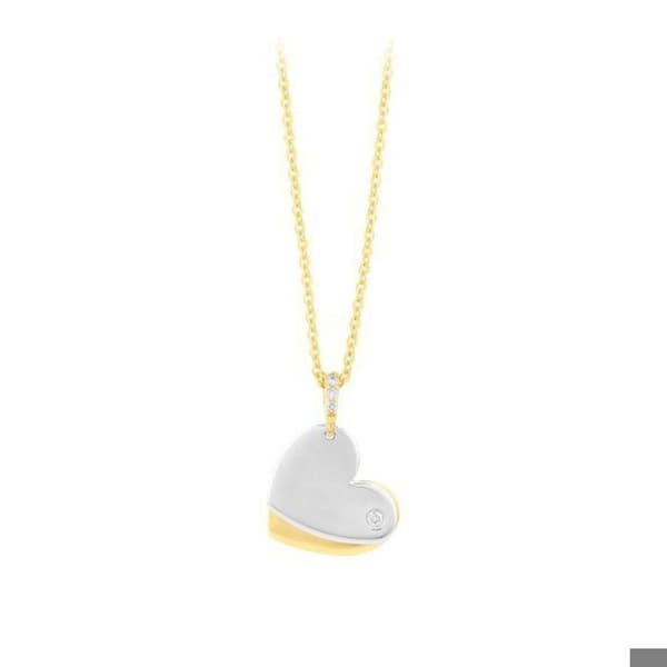 Collier - Hemlighet - P7518CDAWWC93 - Silver - Hypoallergenisk - Unik design
