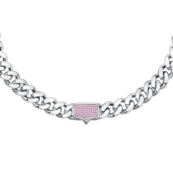 Halsband - CHIARA FERRAGNI - Vit mässing - Kristall - Dam