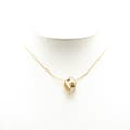 Miniatyrbild 5 av 6: Pre-owned Hermès Gold Plated Cage dH Cube Necklace Gold