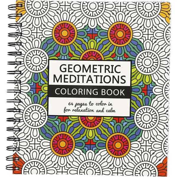Antistress Målarbok - Geometric