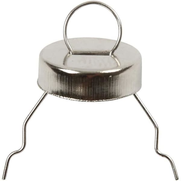 Silverpläterad hänge för barn - Creotime - 13 mm - 25-pack