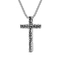 Miniatyrbild 1 av 10: INF Halsband med kors och PL001-kedja (3x60 cm)