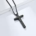 Miniatyrbild 3 av 9: INF Halsband med kors och PL001-kedja (3x60 cm)