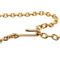 Pikkukuva 3 / 5: Pre-owned Chanel Gold Plated CC Resin and Faux Pearl Pendant Necklace Gold