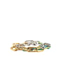 Miniatyrbilde 1 av 7: Pre-owned Louis Vuitton Monogram Multicolor Collier Signature Chain Necklace Gold