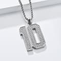 Miniatyrbild 2 av 5: INF Korhalsband med hängsmedel nr. 10 och PL001-kedja (3x60 cm) Silver