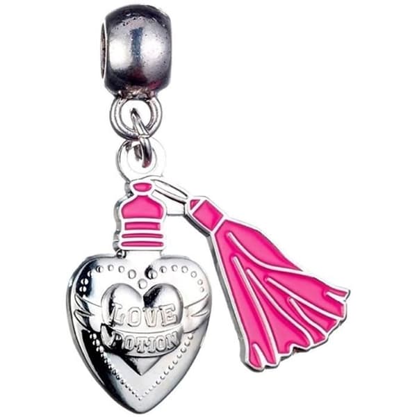 Unisex silverpläterad rund lås - HP0070