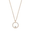 Miniatyrbild 1 av 3: Collier Swarovski Kreativitetscirkel - Rosé - Metall - 38 cm - Kvinna