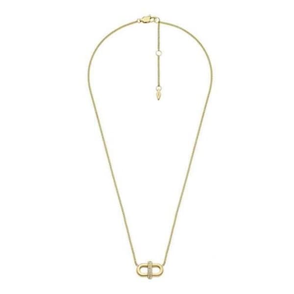 Collierarv av elegant guldplätering JF04582710