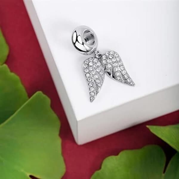 Pendentiv kvinna i stål Drops SCZ1108