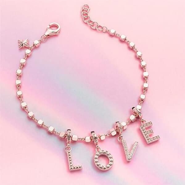 Pendentiv i brons bokstav L Storie RZ090