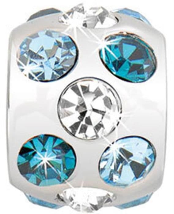 Pendentiv Droppar Aigue-marine Nyans SCZ163