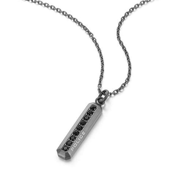 Elegant halsband för män med kristaller Mix PEAGN0033102